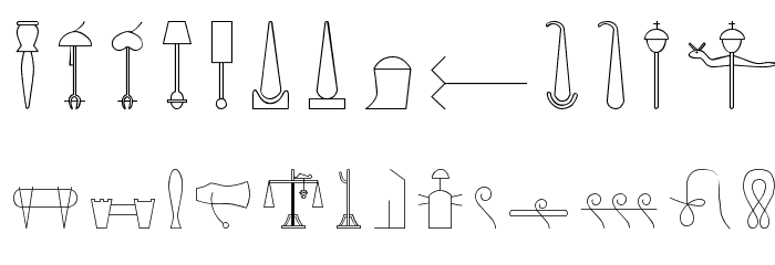 GlyphBasic4 Font LOWERCASE