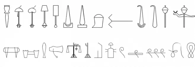 GlyphBasic4 Schriftart Kleinbuchstaben