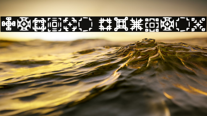 Glypha Regular Font examples