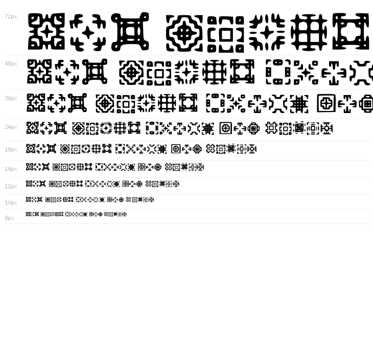 Glypha Regular Waterfall