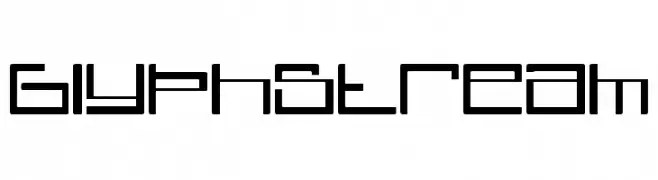 Glyphstream  Frei Schriftart Herunterladen
