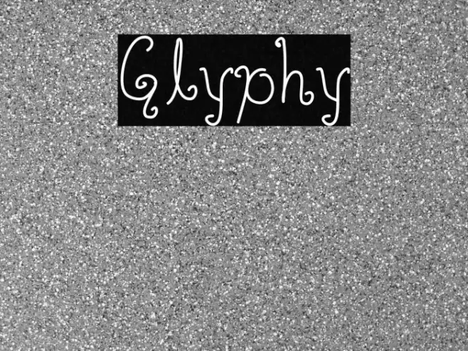 Glyphy Font examples