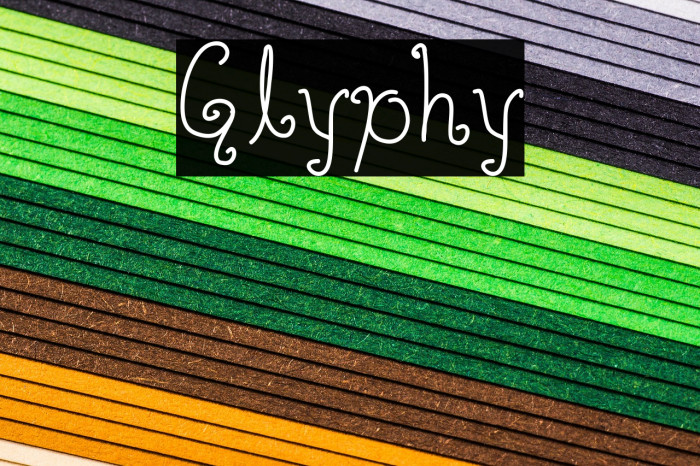 Glyphy Font examples