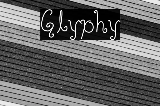 Glyphy Font examples