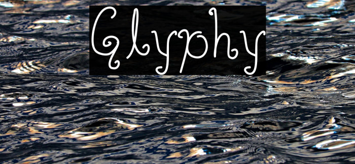 Glyphy Font examples