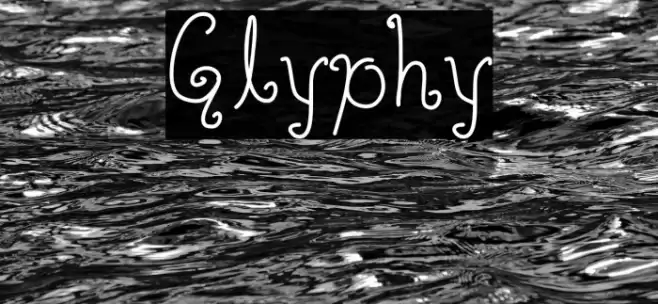 Glyphy Font examples