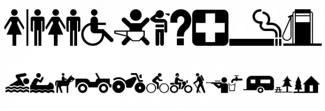 GlyphyxTwoNF Font OTHER CHARS