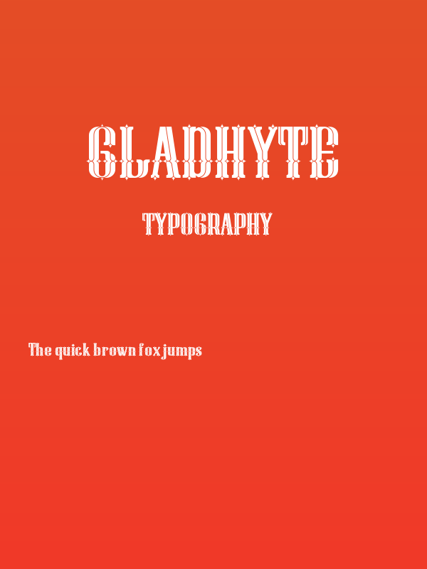 gladhyte Poster