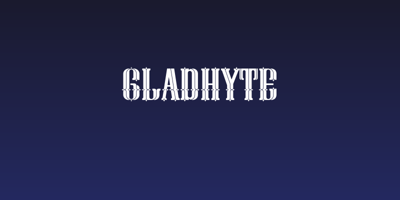gladhyte Social Header