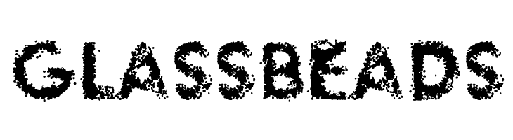 glassbeads  Frei Schriftart Herunterladen