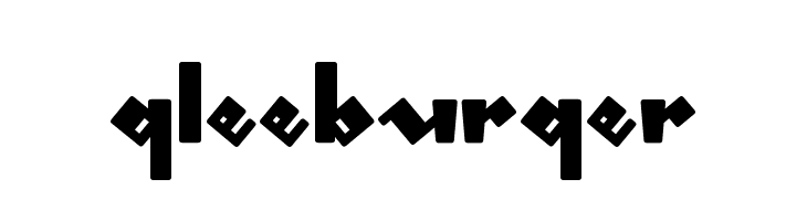 gleeburger  font caratteri gratis