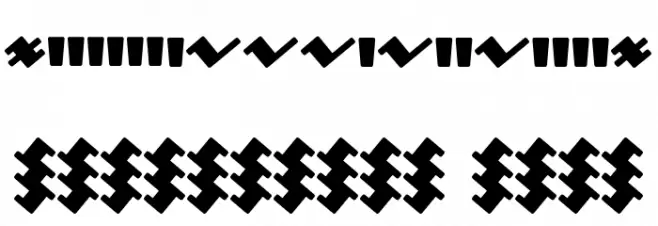 gleeburger Schriftart Anderer Schreiben