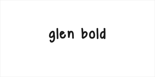 glen bold Logo