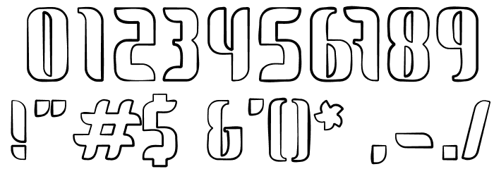 glidesketchsketch Font OTHER CHARS