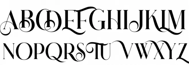 glimmeroflight-Regular フォント 大文字