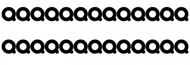 glover フォント 大文字