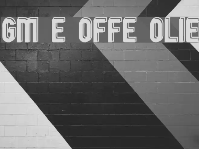 GM Exp Offset Outline フォント examples