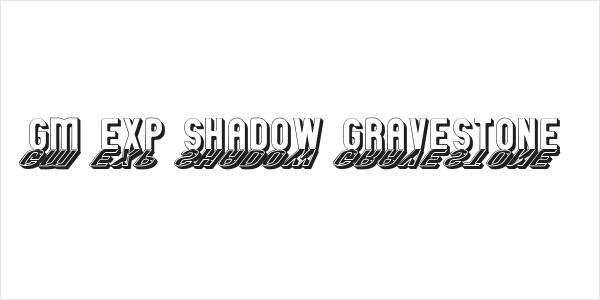 GM Exp Shadow Gravestone Logo