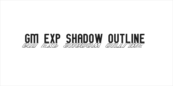 GM Exp Shadow outline Logo