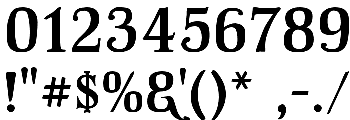 GM Hightop Demoversion Font OTHER CHARS
