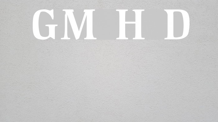 GM Hightop Demoversion Font examples