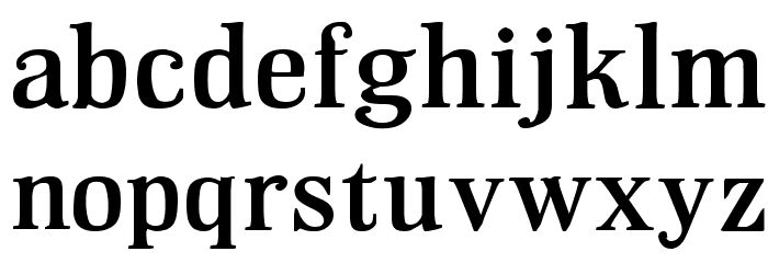 GM Hightop Demoversion Font LOWERCASE