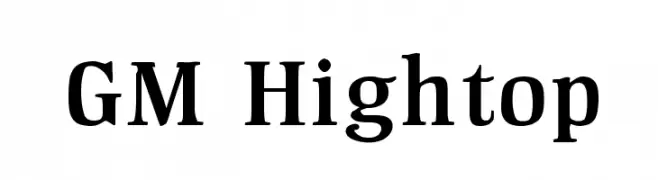 GM Hightop  les polices de caractères gratuit tlcharger