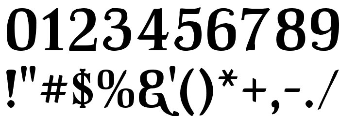 GM Hightop Font OTHER CHARS