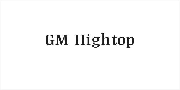 GM Hightop Logo