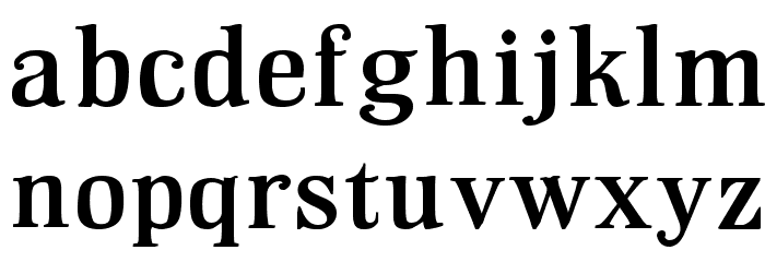 GM Hightop Font LOWERCASE
