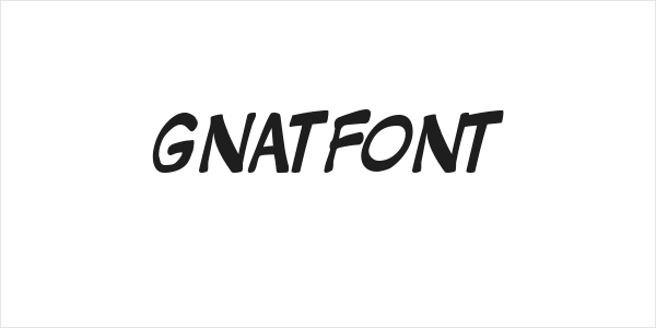 GNATFONT Logo