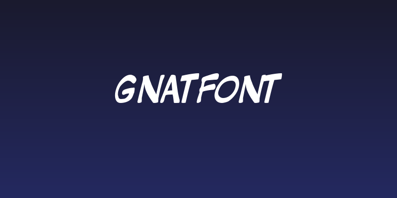 GNATFONT Social Header