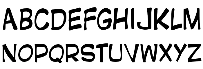 GNATFONT Font LOWERCASE