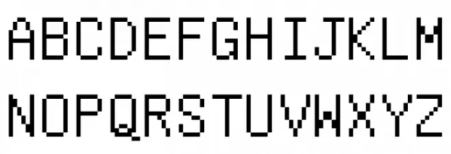 GNU Unifont Full フォント 大文字