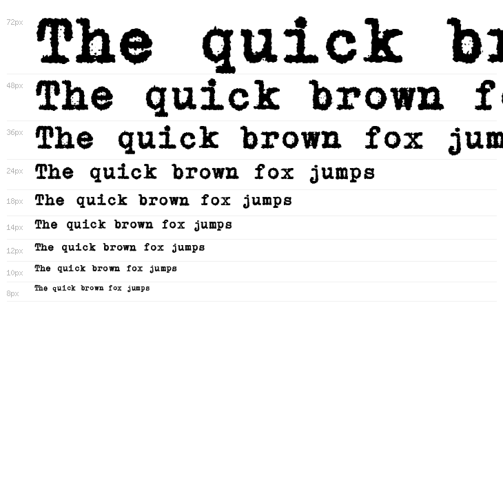 GNUTypewriter Waterfall