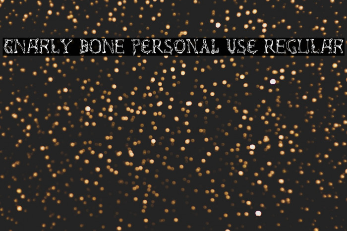 Gnarly Bone PERSONAL USE Regular Example 2