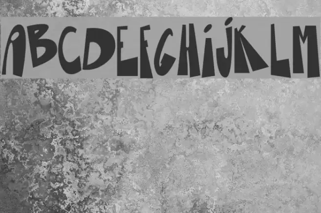 Gnarly Font examples