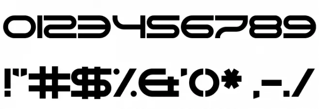 Gnaw Hard Font OTHER CHARS