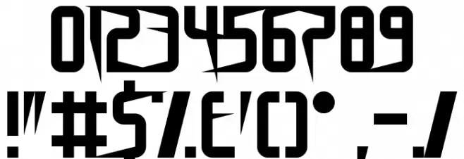 Gnome Splinters Regular Font OTHER CHARS