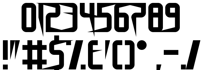 Gnome Splinters Regular Font OTHER CHARS