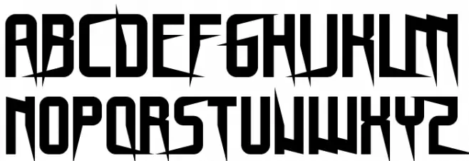 Gnome Splinters Regular Schriftart Groß