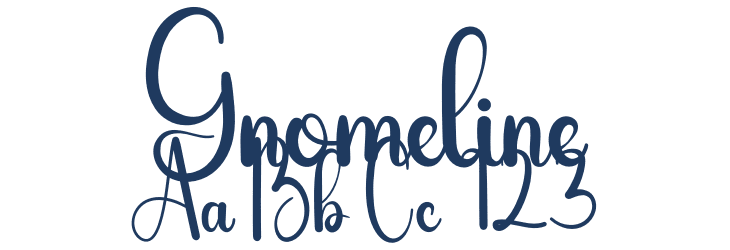 Gnomeline Font Preview