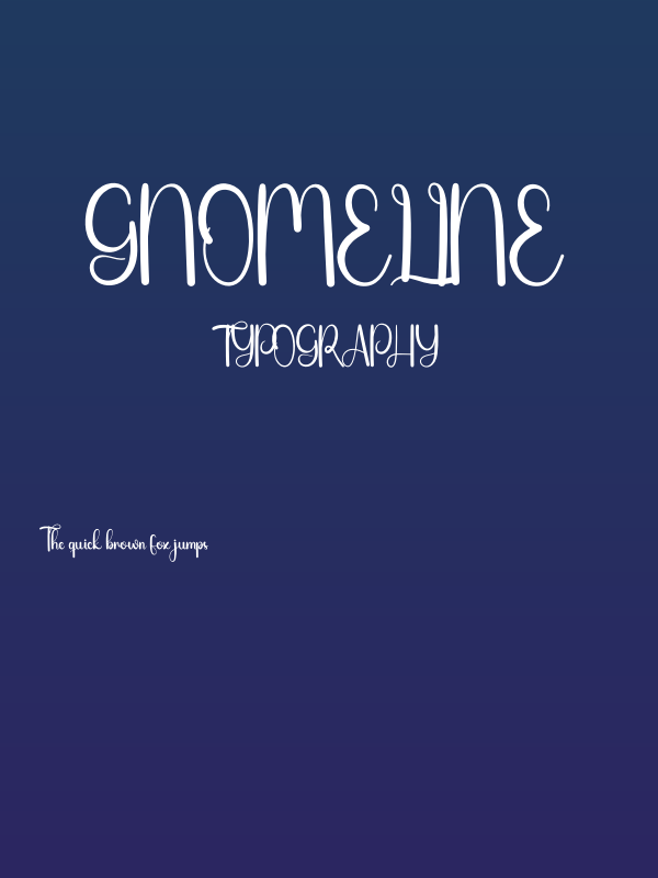 Gnomeline Poster