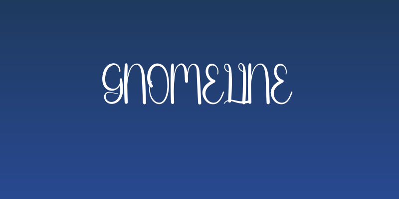 Gnomeline Social Header