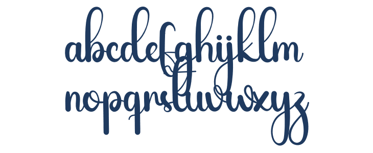 Gnomeline Lowercase