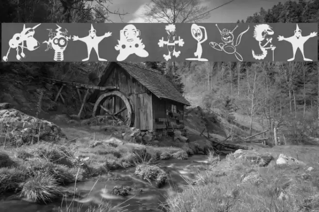 GnomesTwo Font examples