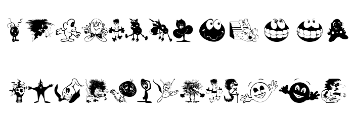 GnomesTwo Font LOWERCASE