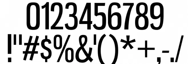 GnuolaneRg-Regular Font OTHER CHARS