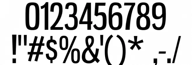 GnuolaneRg-Regular Font OTHER CHARS