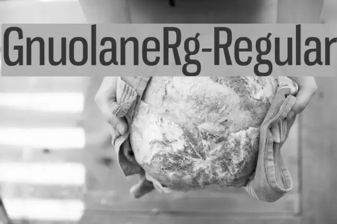 GnuolaneRg-Regular Font examples